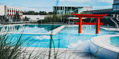 Wellnessurlaub - Umgebungsschwerpunkt: am Land - Gramatneusiedl - Thermen Außenbereich - HOTEL, THERME & SPA LINSBERG ASIA****S (EXKLUSIV FÜR GÄSTE AB 16 JAHREN)