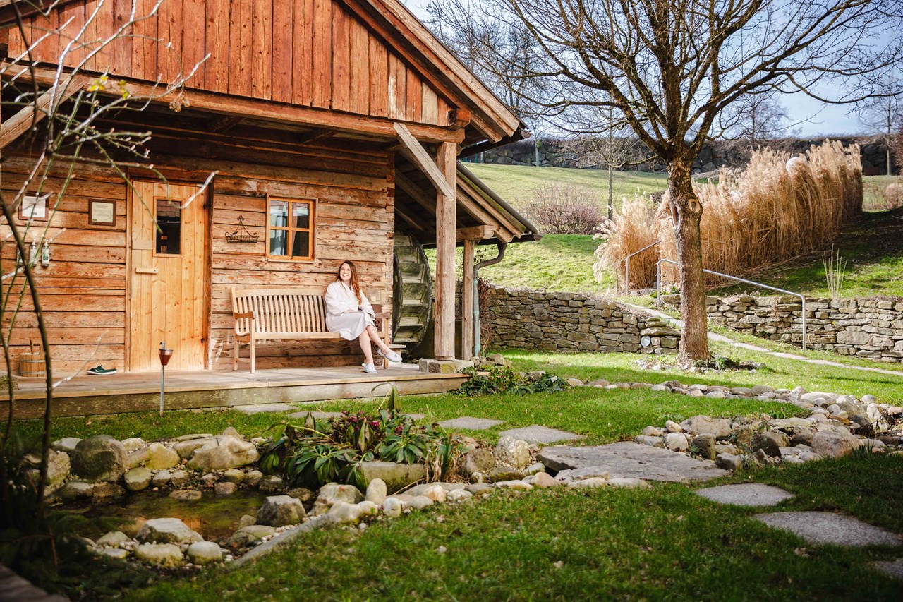 RelaxResort Kothmühle Saunen und Bäder im Detail Mühlensauna