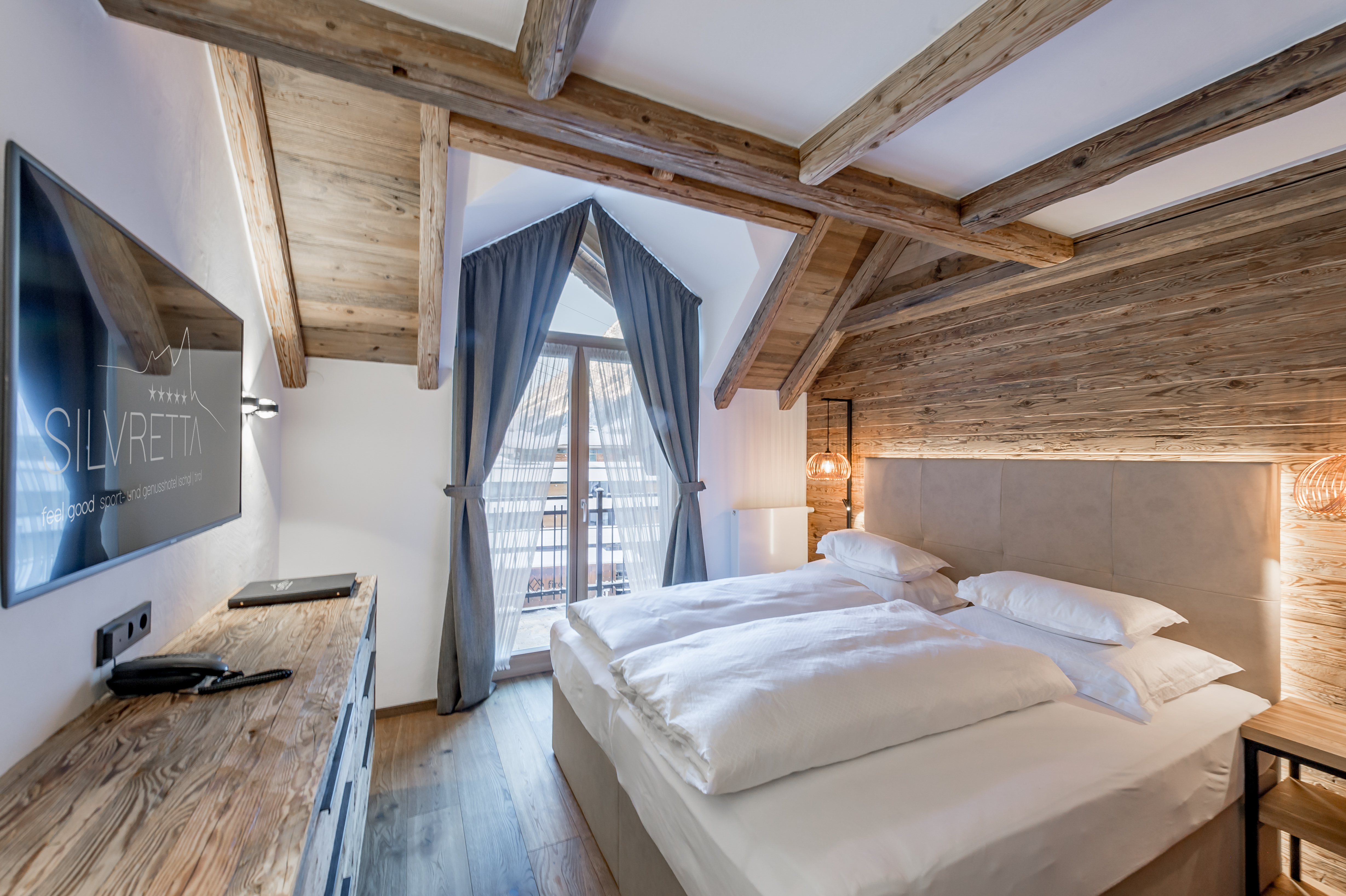 SPORT- & GENUSSHOTEL SILVRETTA Zimmerkategorien Doppelzimmer Tirol