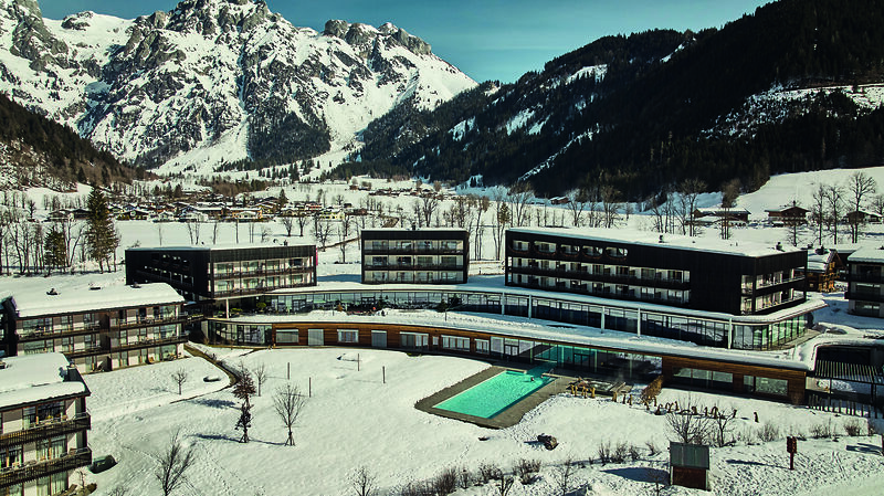 Wellnesshotel: aja Bergresort im Winter - aja Bergresort Werfenweng