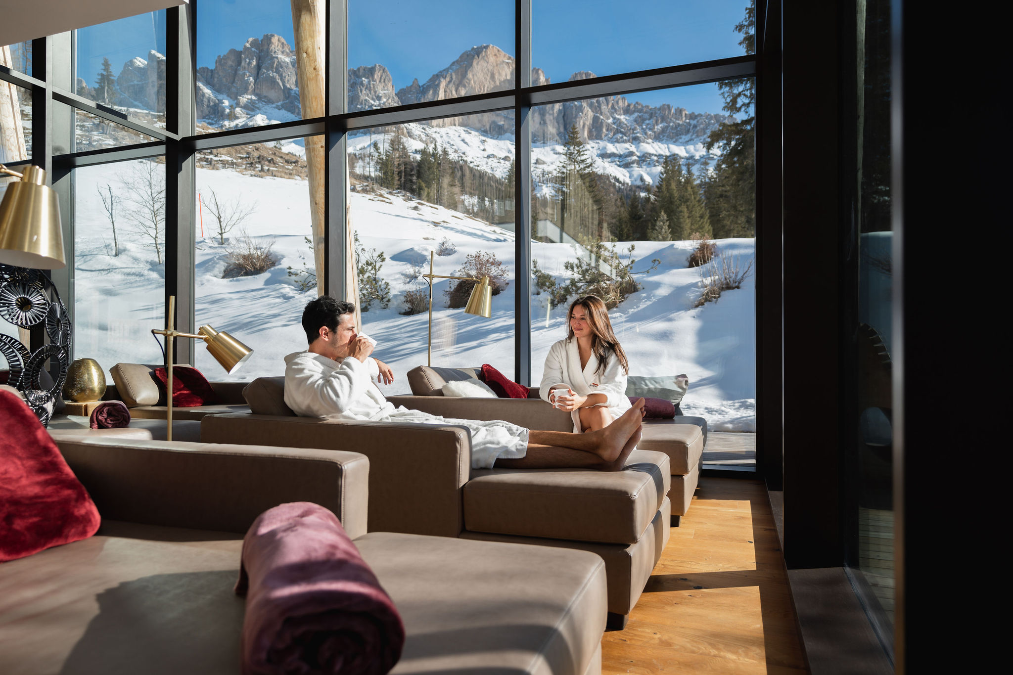 Wellnessurlaub - La Villa in Badia - Moseralm Dolomiti Hideaway