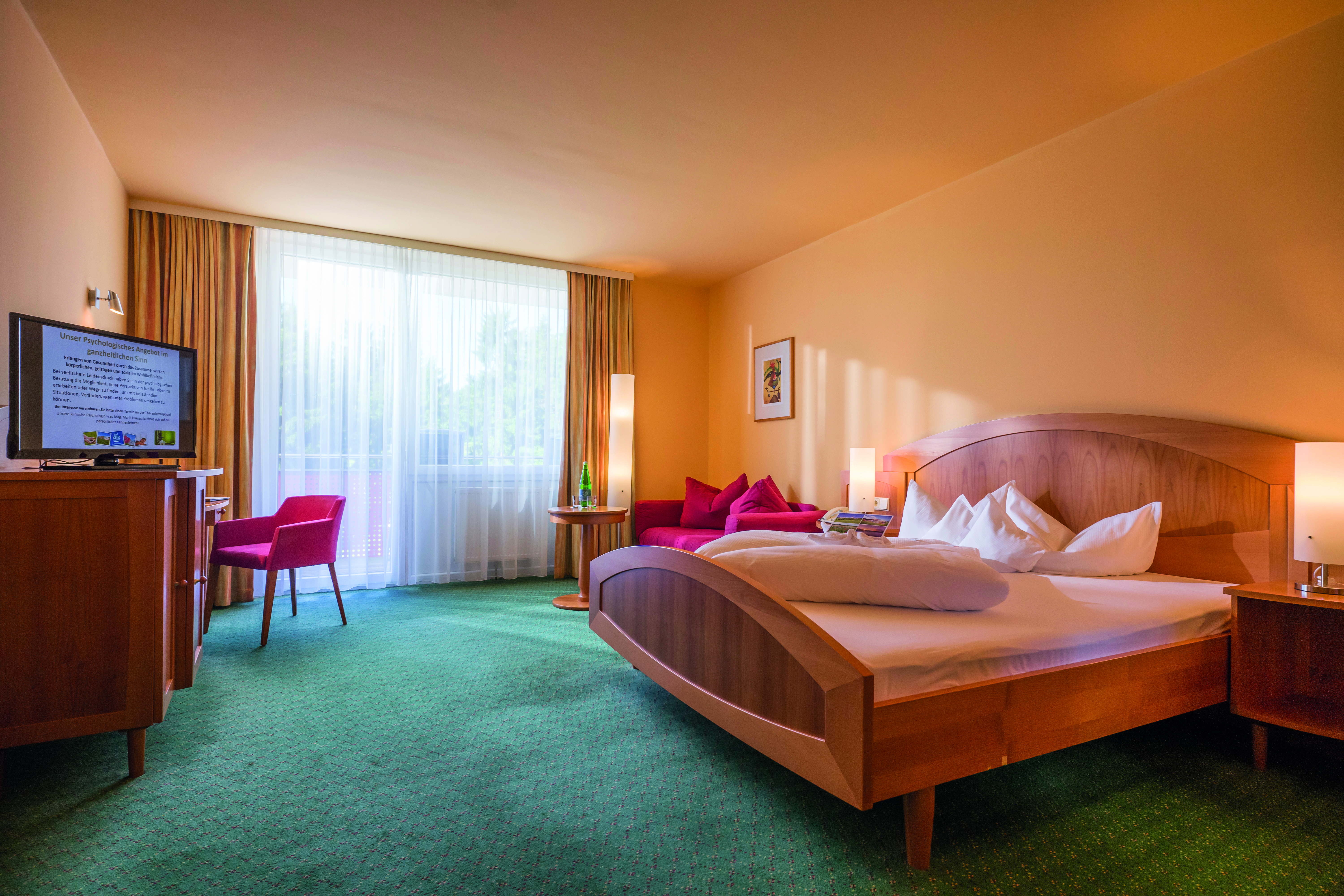 Wellnesshotel: Zimmerbeispiel - Vivea 4* Hotel Bad Traunstein