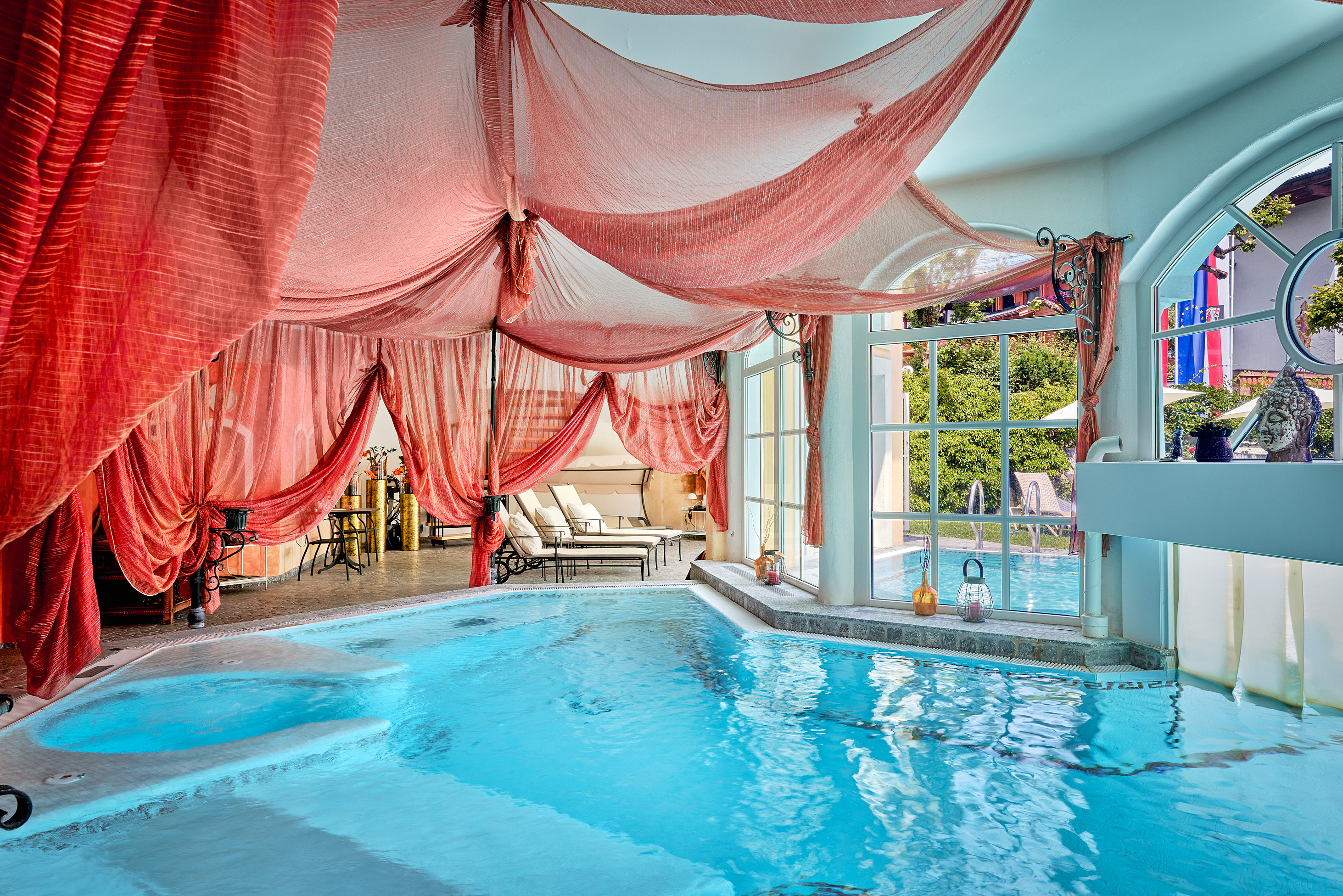 Romantikhotel Zell am See Saunen und Bäder im Detail Zwei Etagen - viele exklusive Wohlfühlmomente 