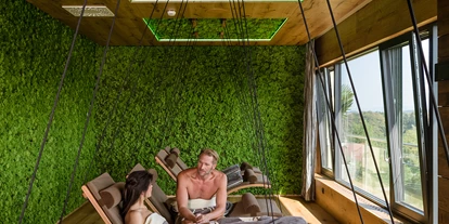 Wellnessurlaub - Schwanenstadt - Moos-Ruheraum - Hotel Winzer Wellness & Kuscheln
