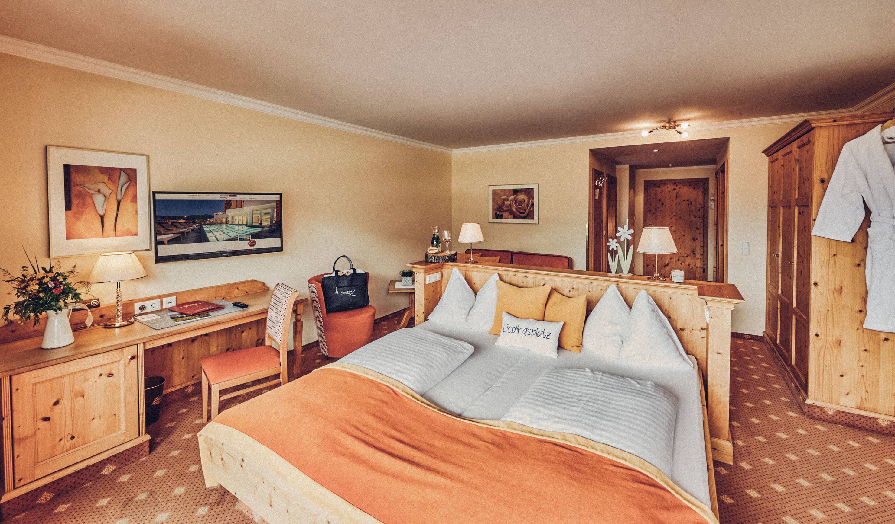 Sportresort Alpenblick Zimmerkategorien Wohnstudio "Smaragd"