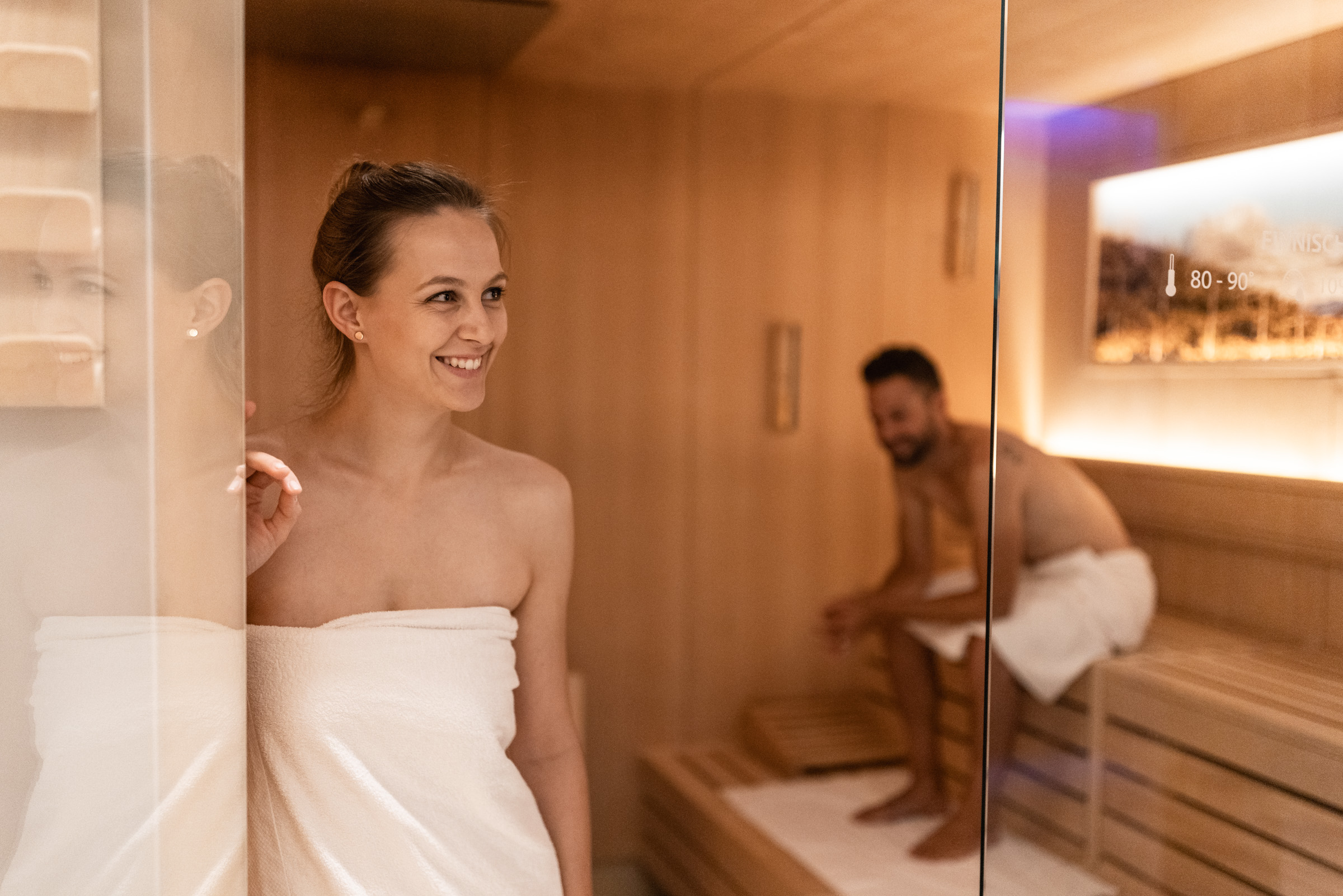 Wellnessurlaub - Bozen und Umgebung - Sauna im Wellnesshotel Torgglhof Kaltern - Hotel Torgglhof