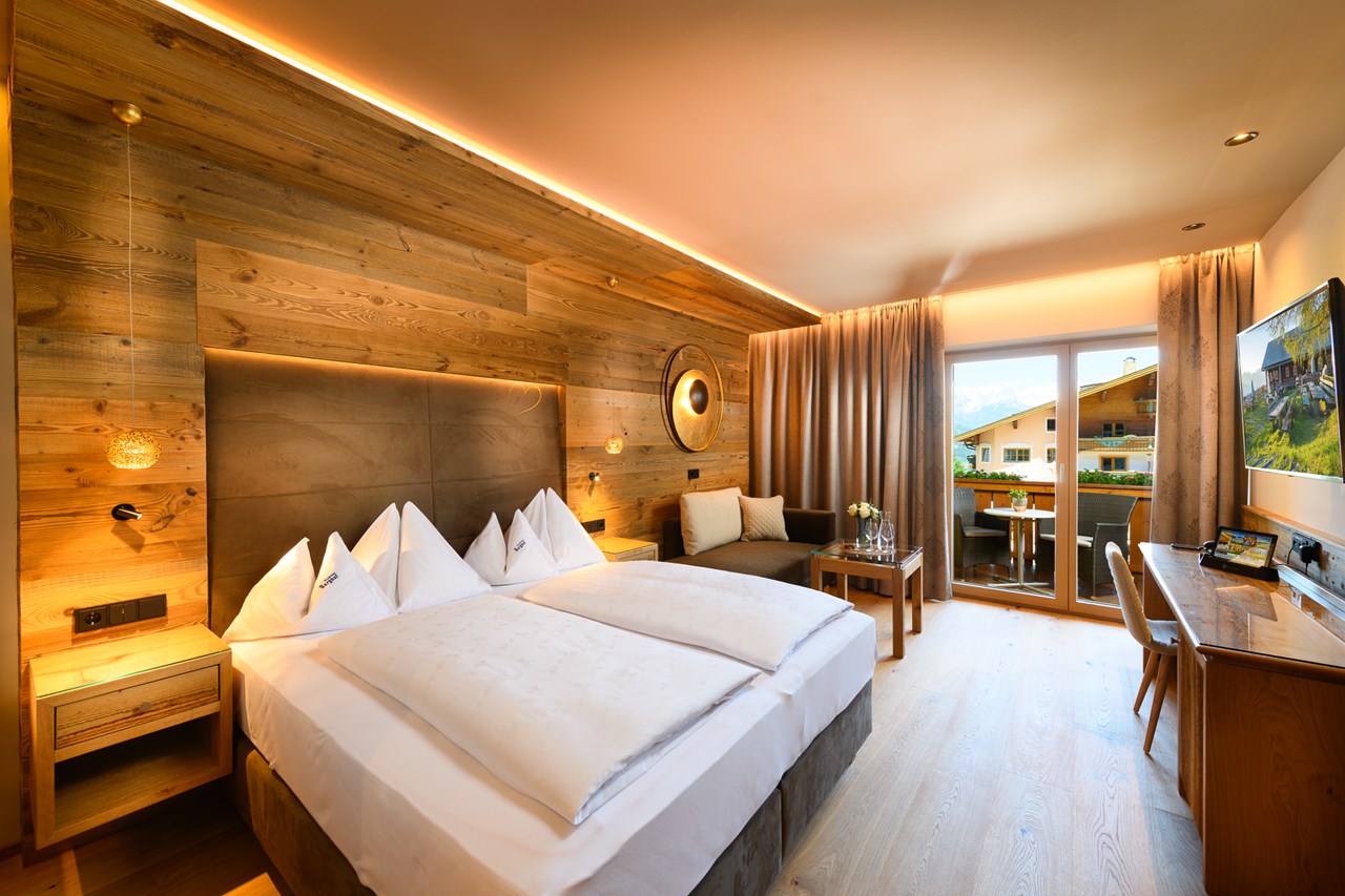 Verwöhnhotel Berghof Zimmerkategorien Doppelzimmer Deluxe 