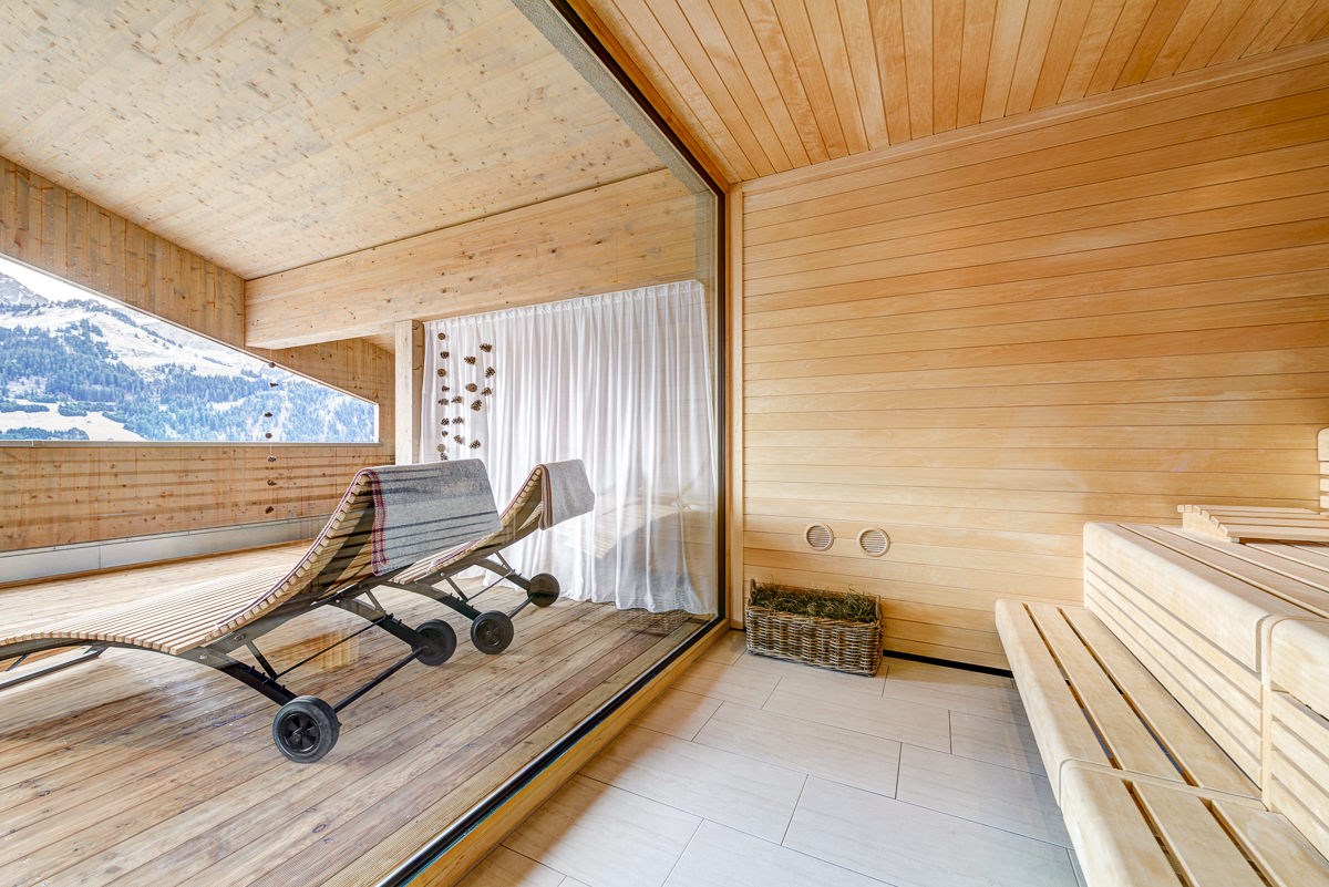 DAS SCHÄFER Saunen und Bäder im Detail Heublumensauna