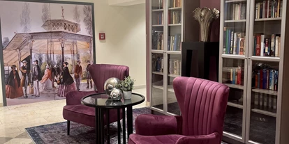Wellnessurlaub - Restaurant - Stegersbach - Bibliothek Hotel Allmer - Hotel Allmer