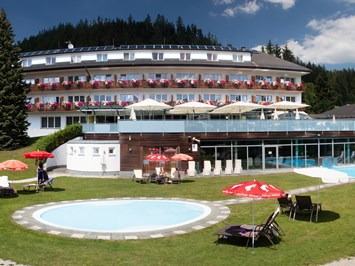 Hotel Grimmingblick Saunen und Bäder im Detail Außenbereich