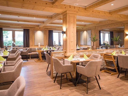 Wellnessurlaub - Hunde: auf Anfrage - Schöder - Restaurantbereich - Hartweger's Hotel in Weißenbach bei Schladming