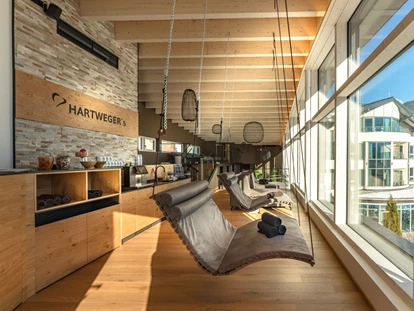 Wellnessurlaub - Hunde: auf Anfrage - Schöder - Unser im Dezember 2023 neu errichteter Rooftop-Ruhebereich lädt ein - Hartweger's Hotel in Weißenbach bei Schladming
