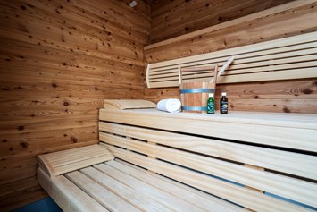 Wellnesshotel: Sauna in der Premium Suite de Luxe - Dolomiten Residenz Sporthotel Sillian