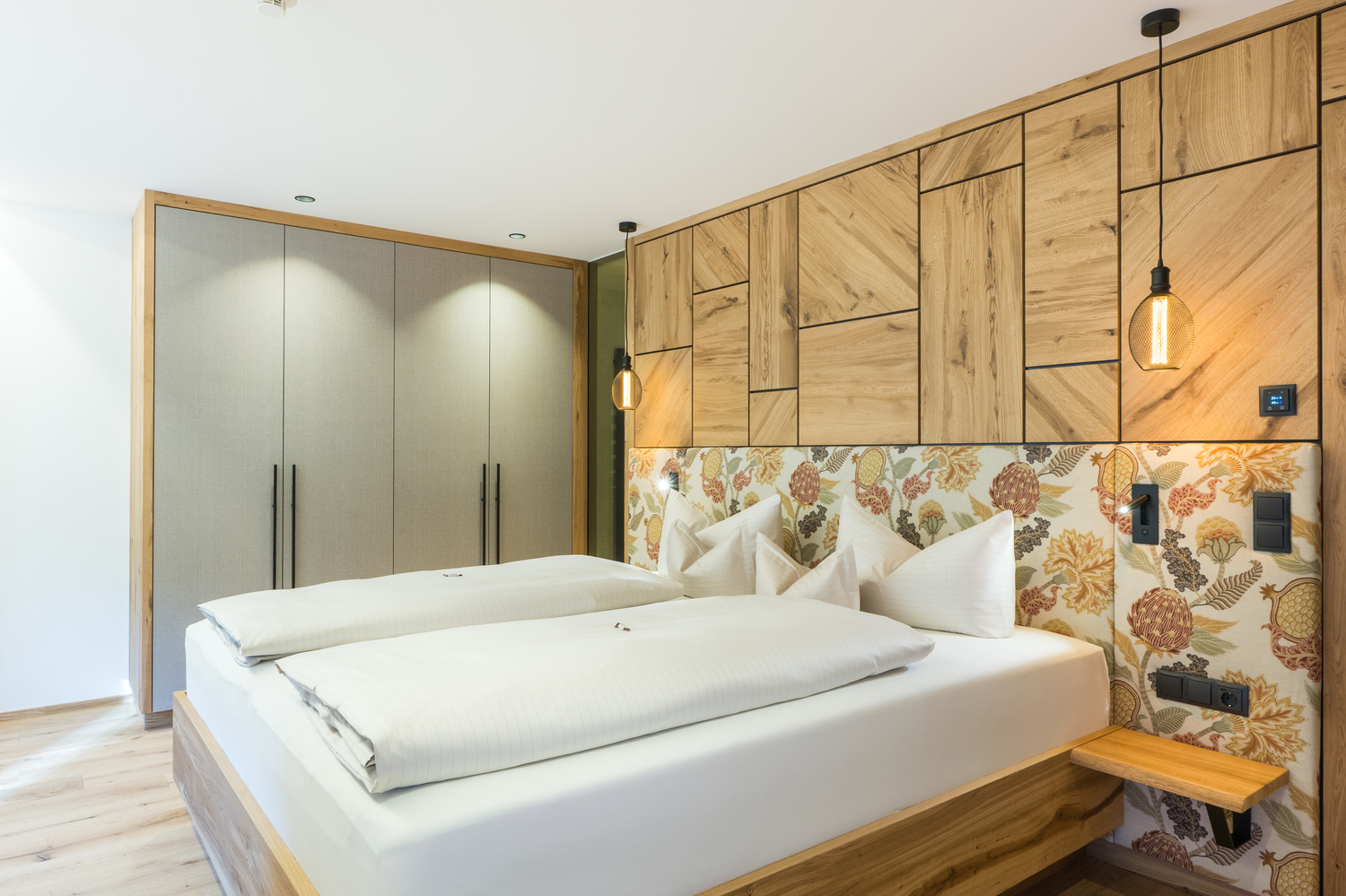 Wellnesshotel: Schlafzimmer -  Alpin Suite  - Ferienhotel Sonnenhof****