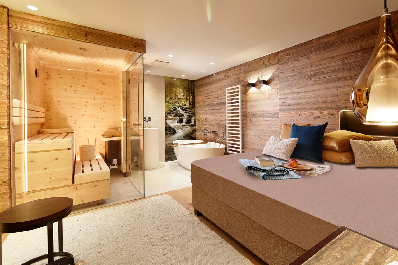 ZillergrundRock Luxury Mountain Resort Zimmerkategorien Spa Suite Alpin Lodge 