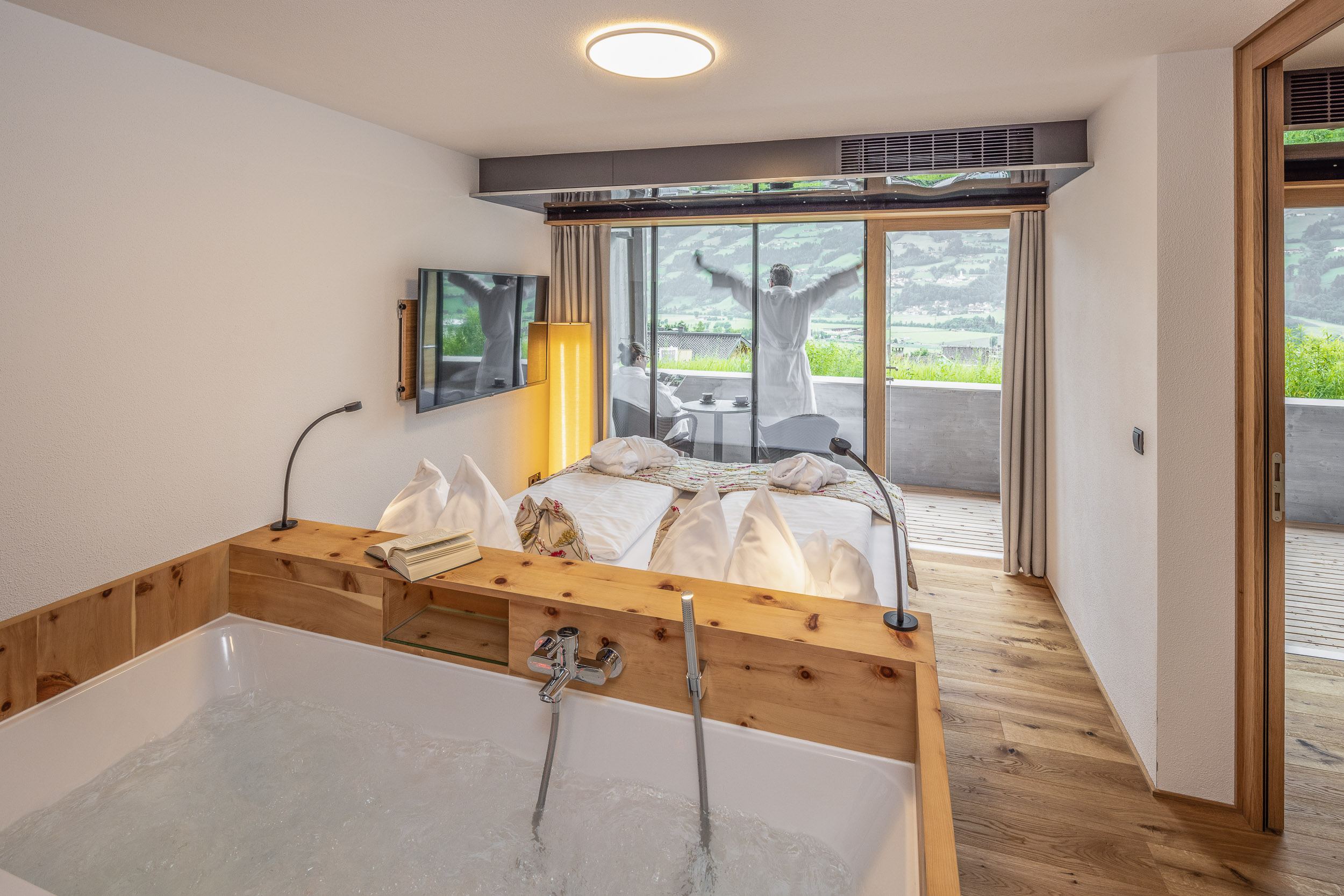 Gartenhotel Crystal Zimmerkategorien Wellness Luxus für zwei