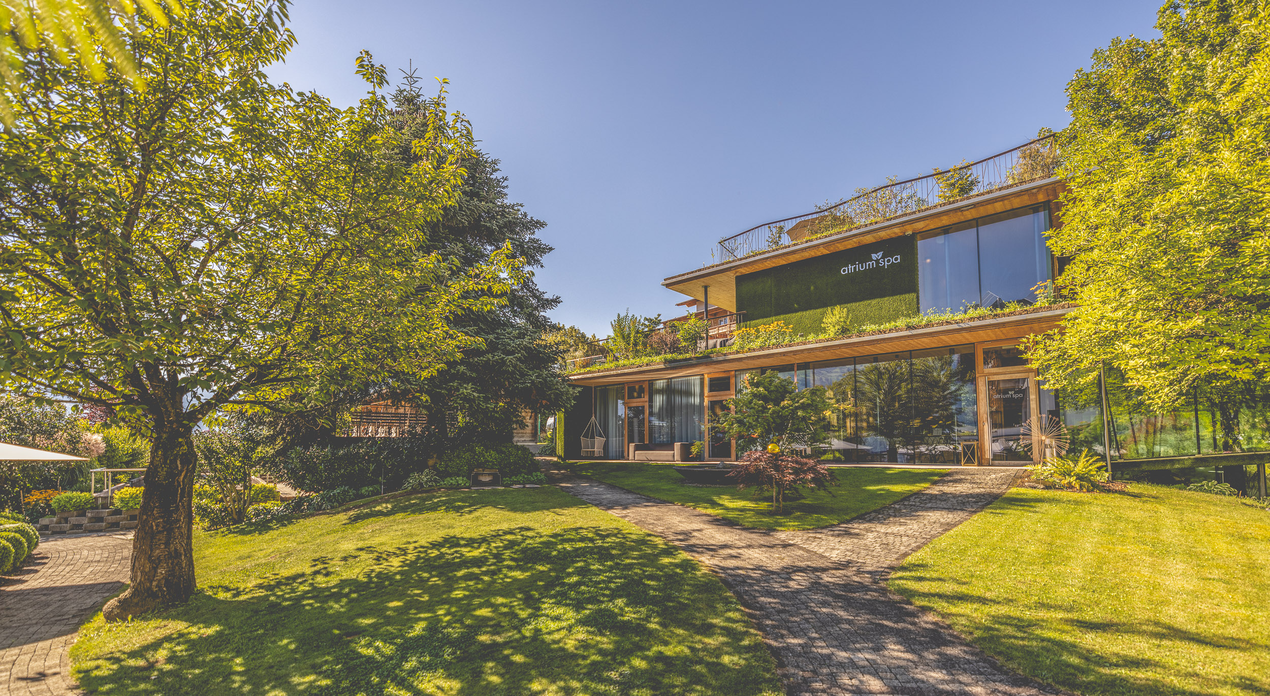 Wellnesshotel: Crystal Garten mit atrium Spa - Gardenhotel Crystal