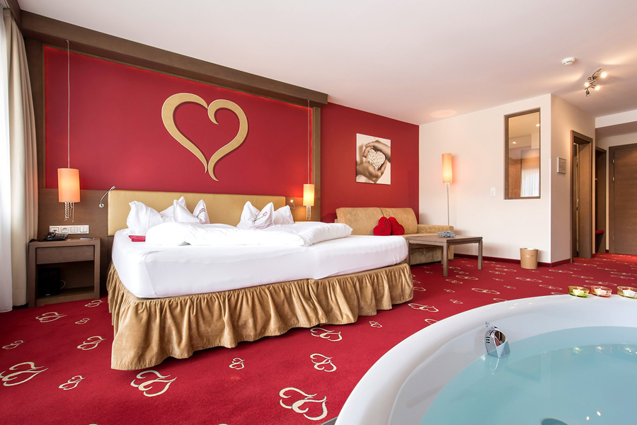 Wellnesshotel: Herz Zimmer - Romantik & Spa Alpen-Herz