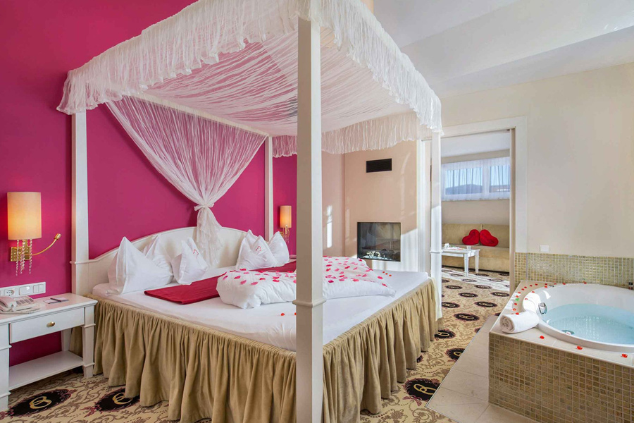 Wellnesshotel: Honeymoon Suite - Romantik & Spa Alpen-Herz