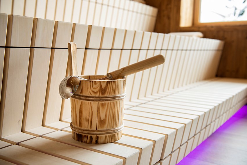 Hotel Alpenhof  Saunen und Bäder im Detail Alpensauna