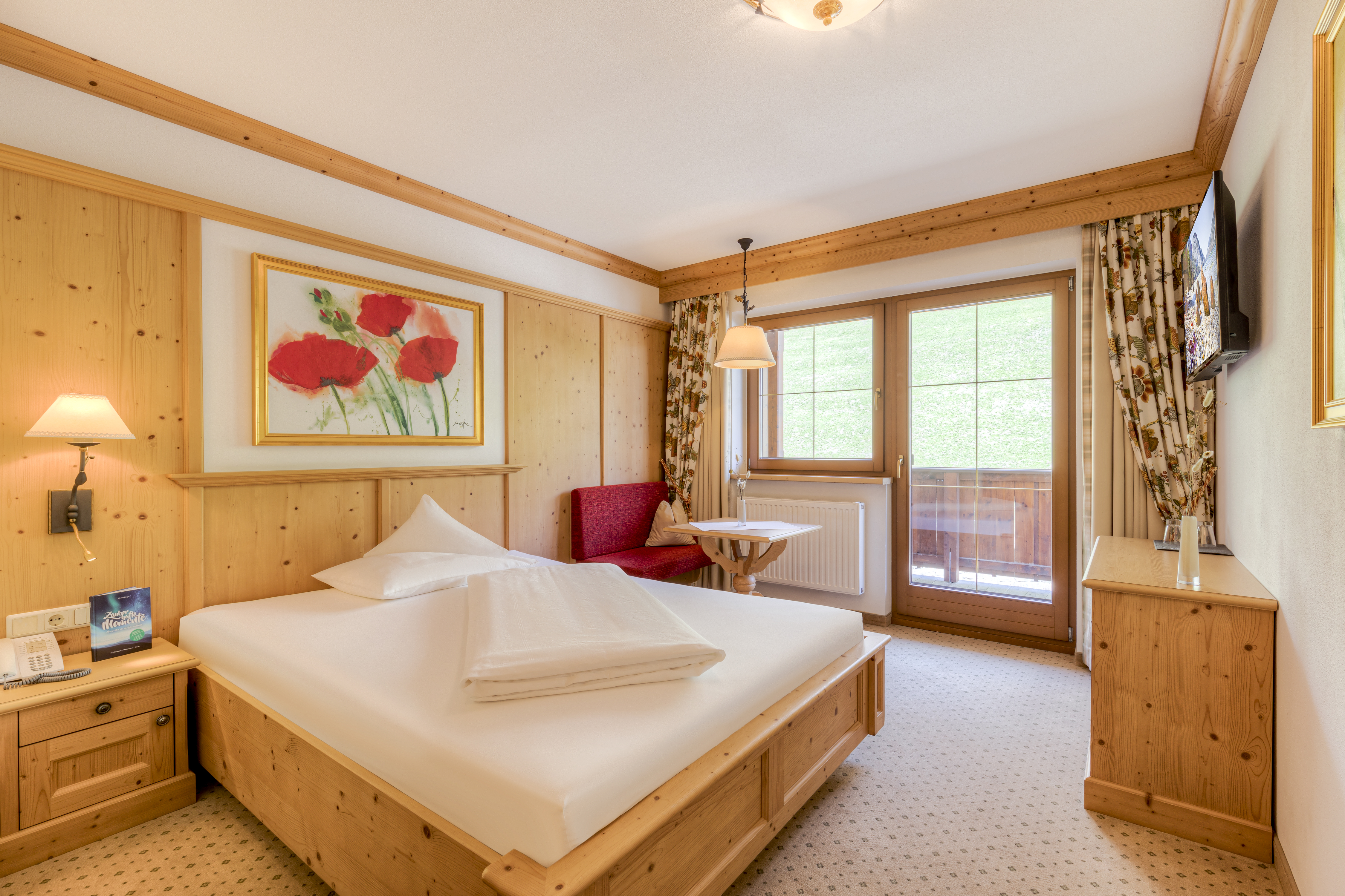 Hotel Alpenhof  Zimmerkategorien Einzelzimmer "Bergklee" - 25 m²