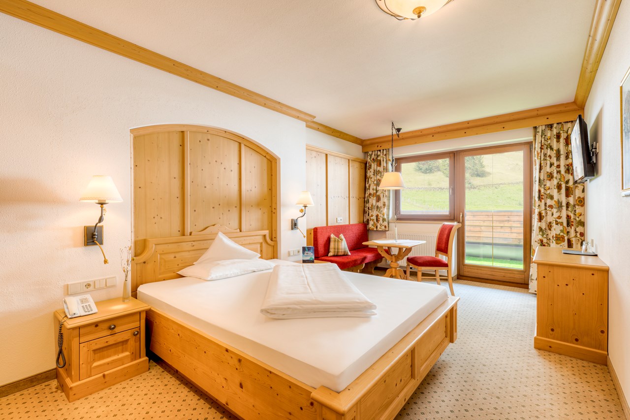 Hotel Alpenhof  Zimmerkategorien Einzelzimmer "Himmelschlüssel" - 29 m²