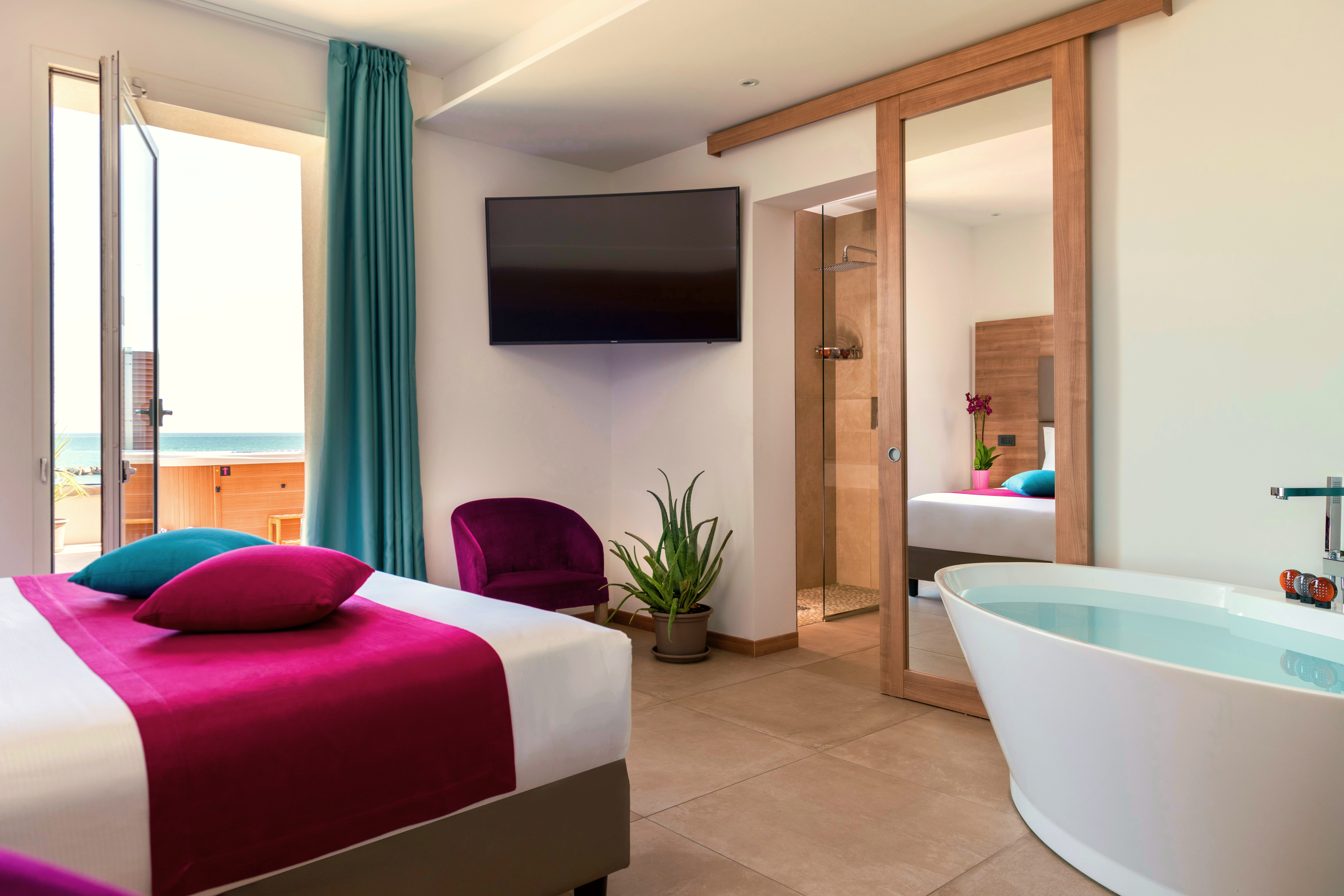You & Me Beach Hotel Zimmerkategorien Suite Terrace Wellness