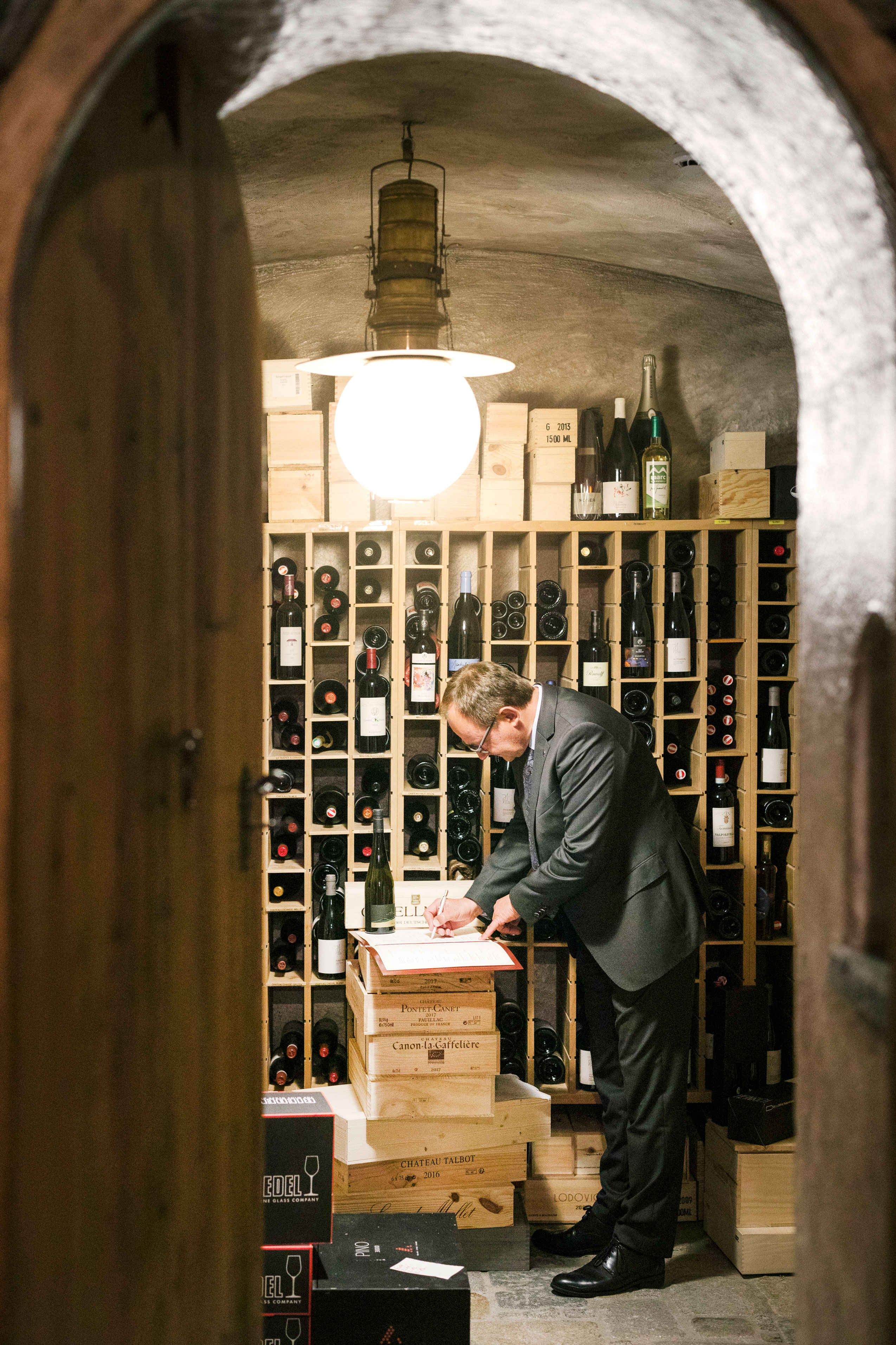 Wellnesshotel: Weinkeller - Hotel Das Central - Alpine. Luxury. Life. - Kulinarik | Restaurant