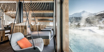 Wellnessurlaub - Dorf Tirol - Summit Spa Relax Area - Hotel Das Central - Alpine. Luxury. Life.