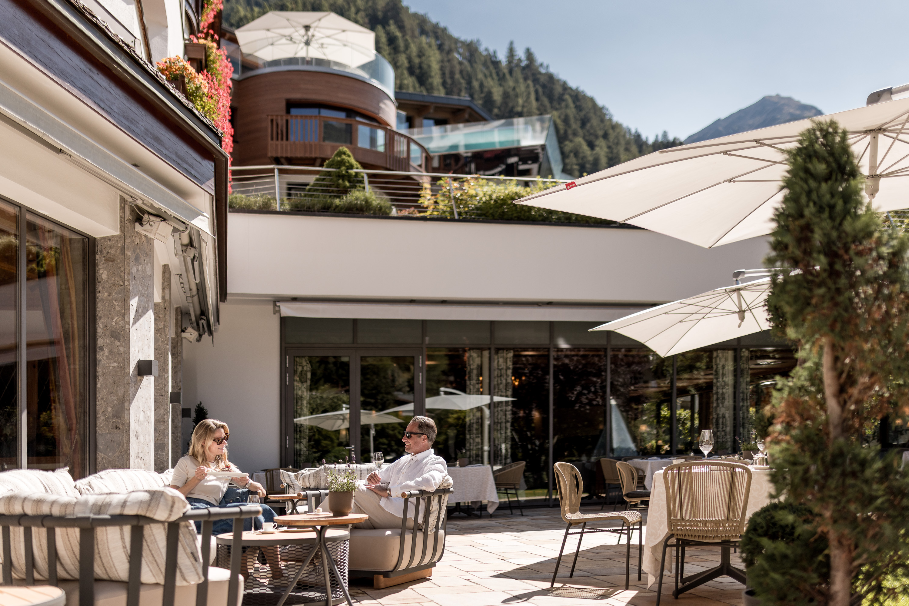 Wellnesshotel: Central Terrasse - Hotel Das Central - Alpine. Luxury. Life.