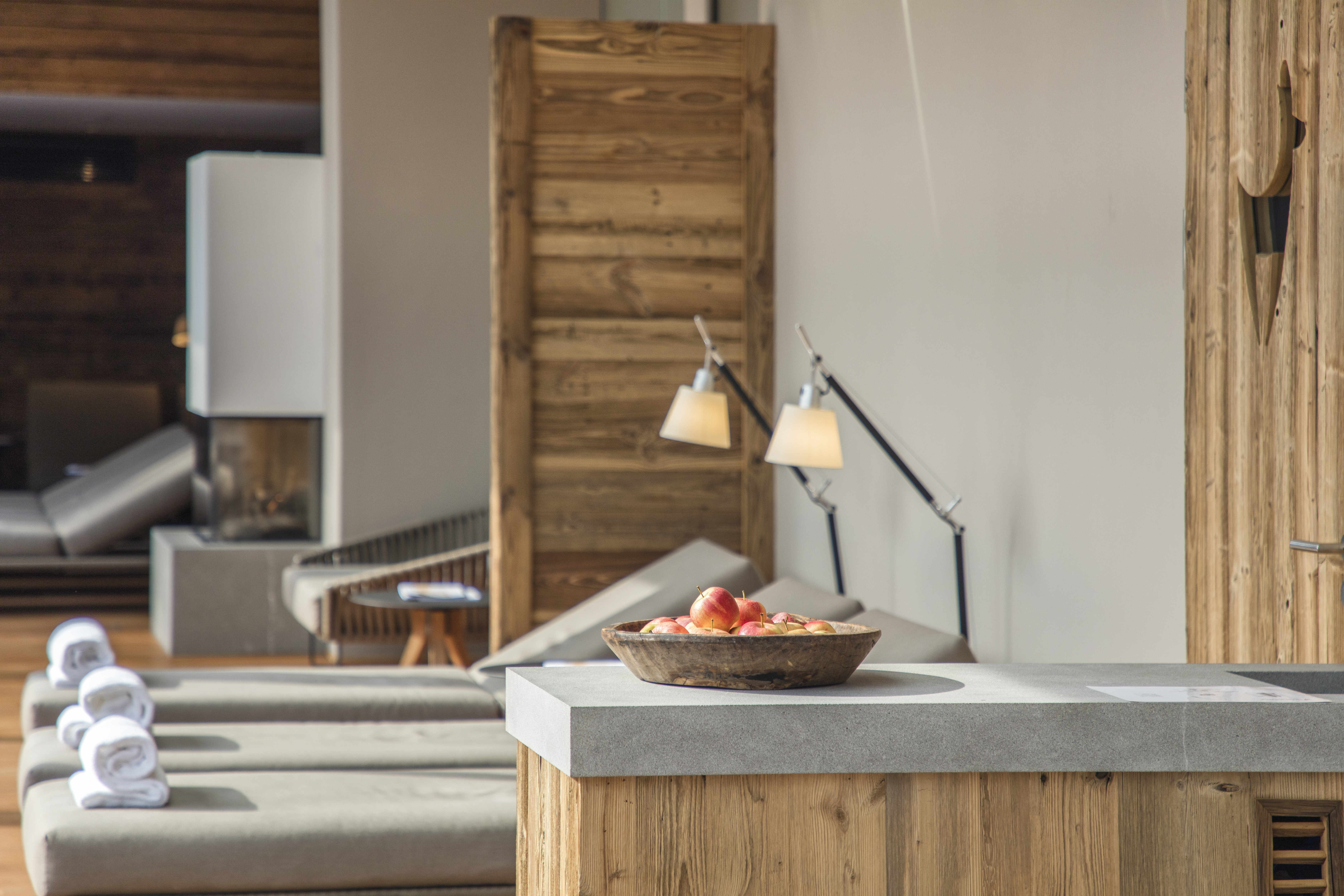 Wellnessurlaub - Kitzbühel - Saunabereich im Hotel Kitzhof Mountain Design Resort - Hotel Kitzhof Mountain Design Resort