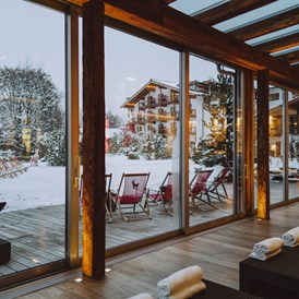 Wellnesshotel: Ausblick vom Kitz Spa - Hotel Kitzhof Mountain Design Resort