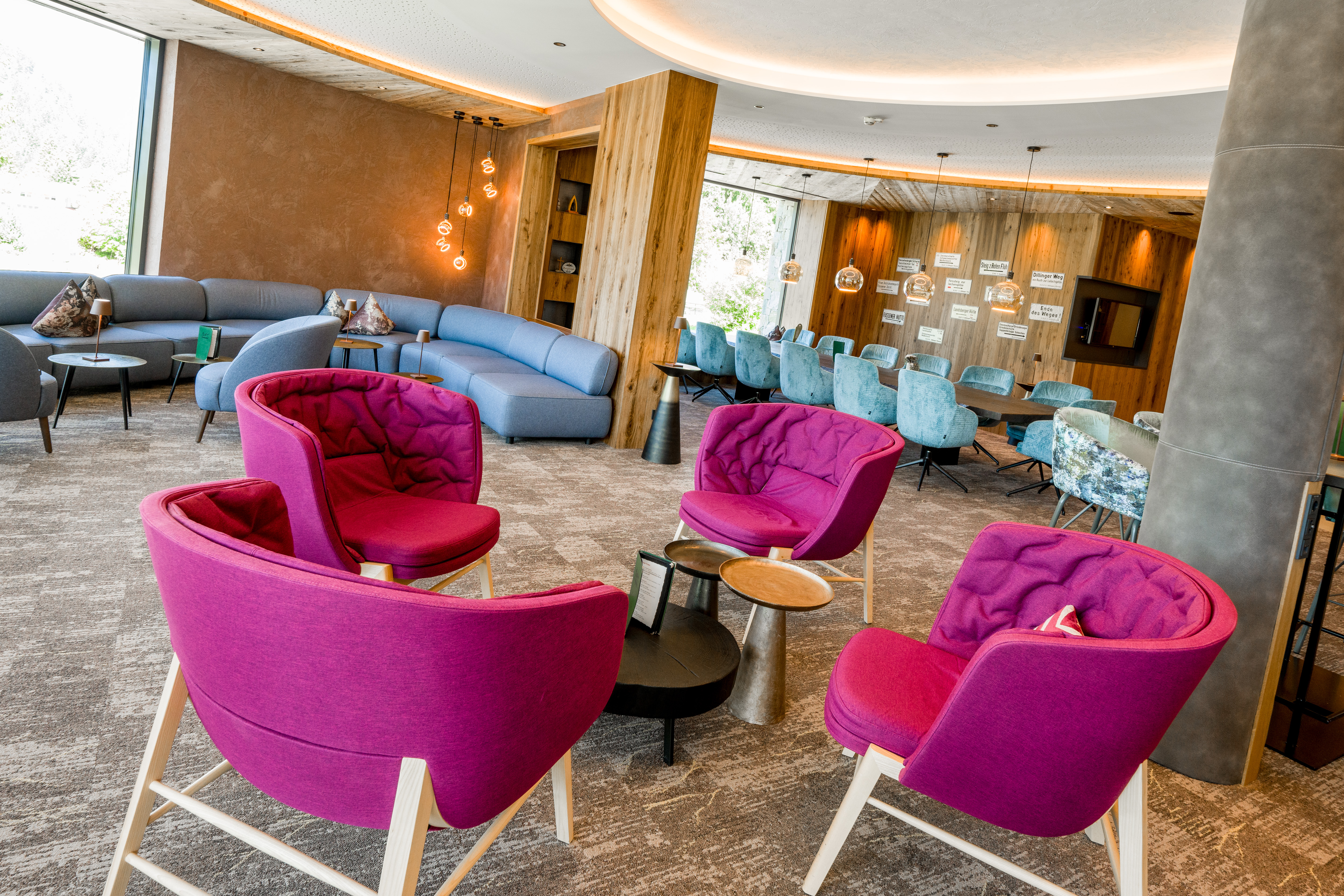 Wellnessurlaub - Oberstdorf - Lobby - Hotel Lumberger Hof