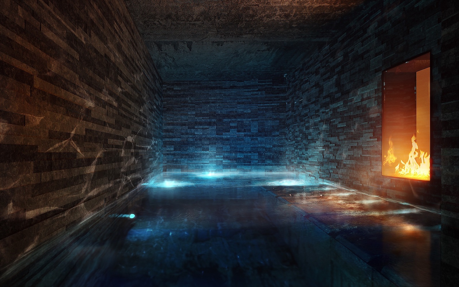 Wellnesshotel: Whirlpool-Grotte - Peaks Place Apartment-Hotel & Spa
