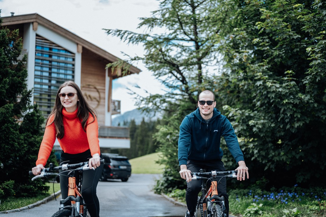 Wellnesshotel: Perfekter Ausgangspunkt für Bike Touren - Hotel Goldener Berg