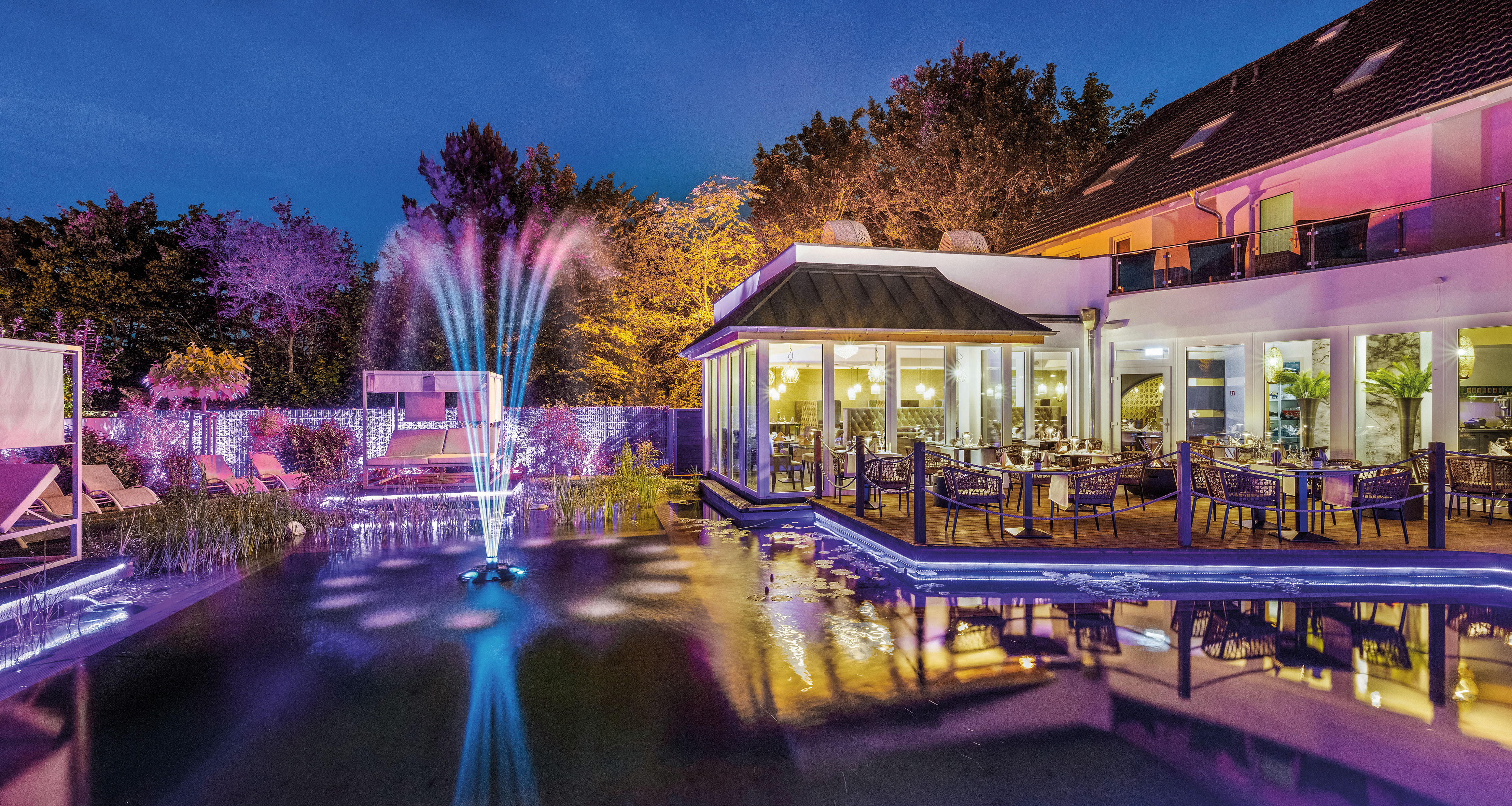 Wellnessurlaub - Rheinland-Pfalz - Want t B am Schwimmteich - Lifestyle Resort Zum Kurfürsten