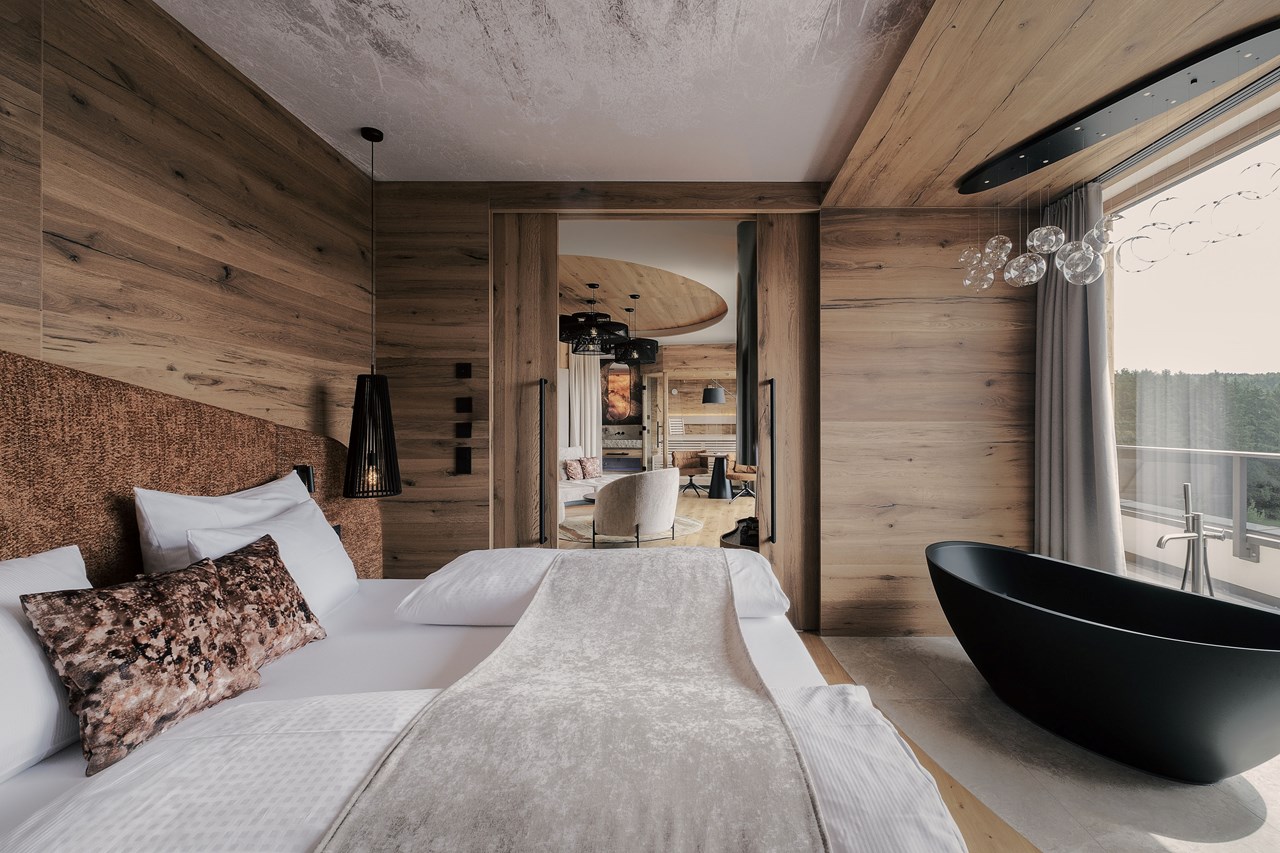 Wellness & Naturhotel Tonihof****S Zimmerkategorien luxury suite ALMSINFONIE