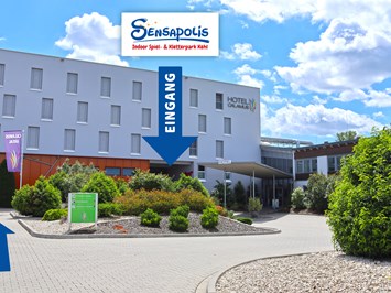Hotel Calamus Ausflugsziele Indoor Speil- & Kletterpark Sensapolis Kehl