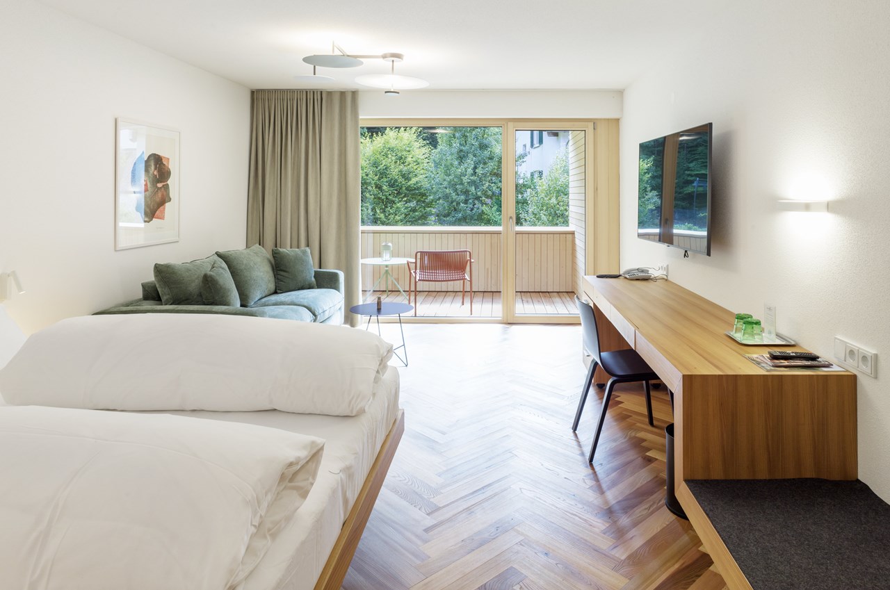 Hotel Krone Au - DAS BREGENZERWALDHOTEL Zimmerkategorien Gartenzimmer Premium