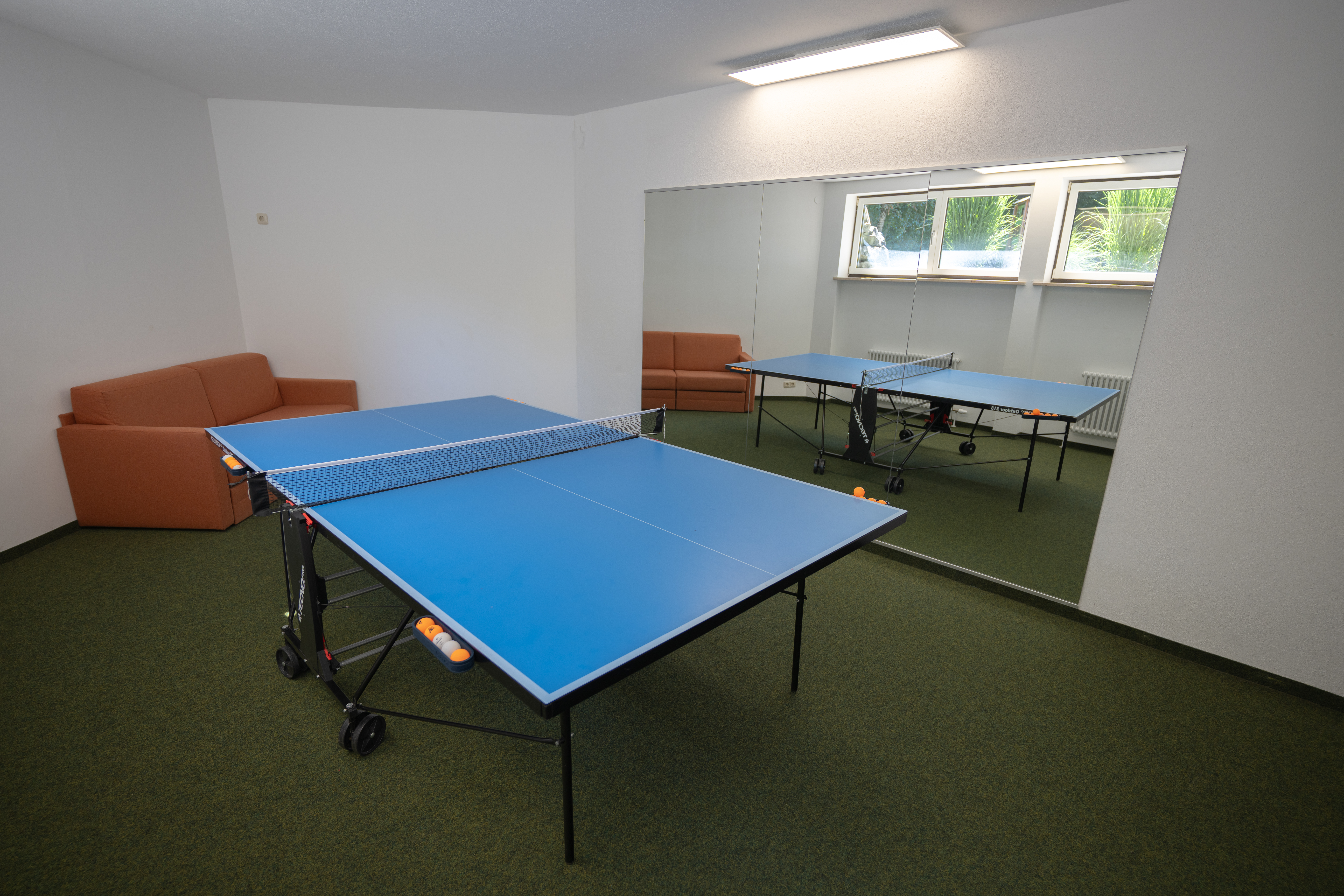 Wellnesshotel: Tischtennis Raum - Naturhotel Waldesruhe