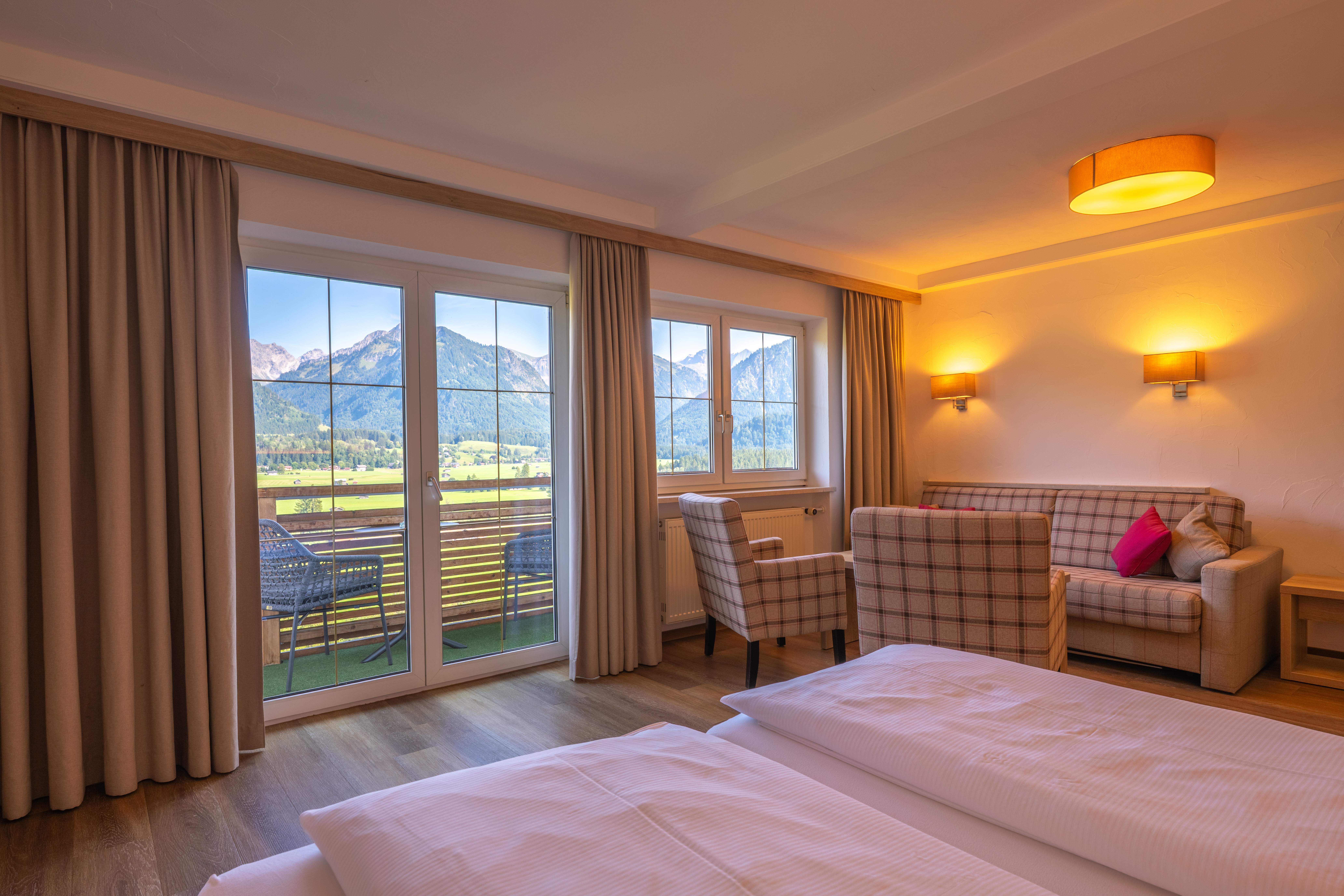 Wellnesshotel: Zimmer Aussicht - Naturhotel Waldesruhe