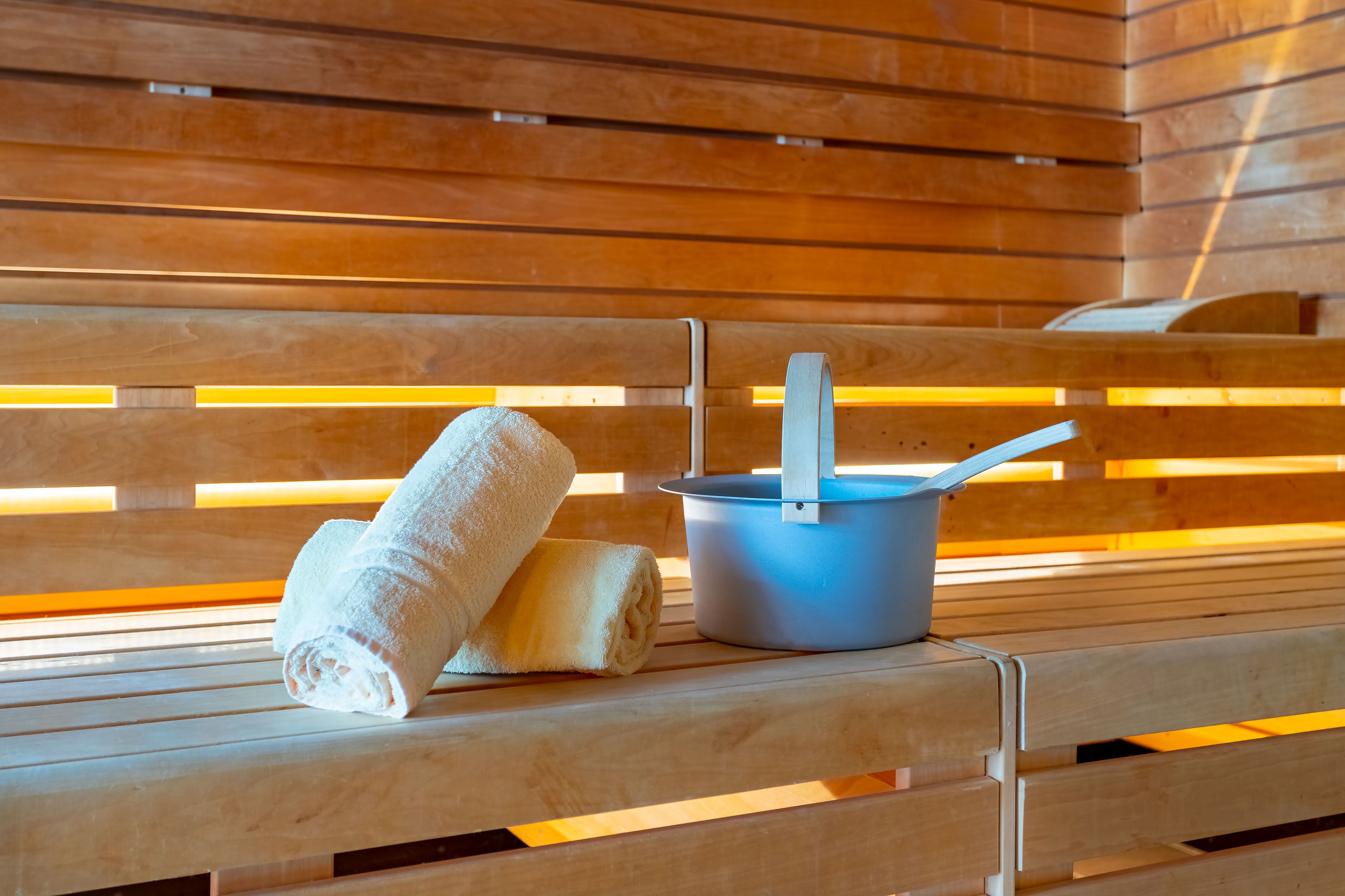 Hotel Badehof  Saunen und Bäder im Detail Saunen