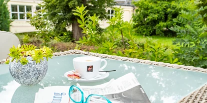 Wellnessurlaub - Finnische Sauna - Fladungen - Restaurant Terasse - Hotel Badehof