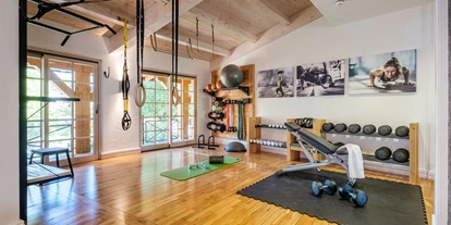 Wellnessurlaub - Biosauna - Isny im Allgäu - Fitnessraum des Sonnenalp Resorts - Sonnenalp Resort