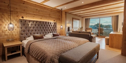 Wellnessurlaub - Biosauna - Isny im Allgäu - Deluxe-Doppelzimmer im Sonnenalp Resort. - Sonnenalp Resort