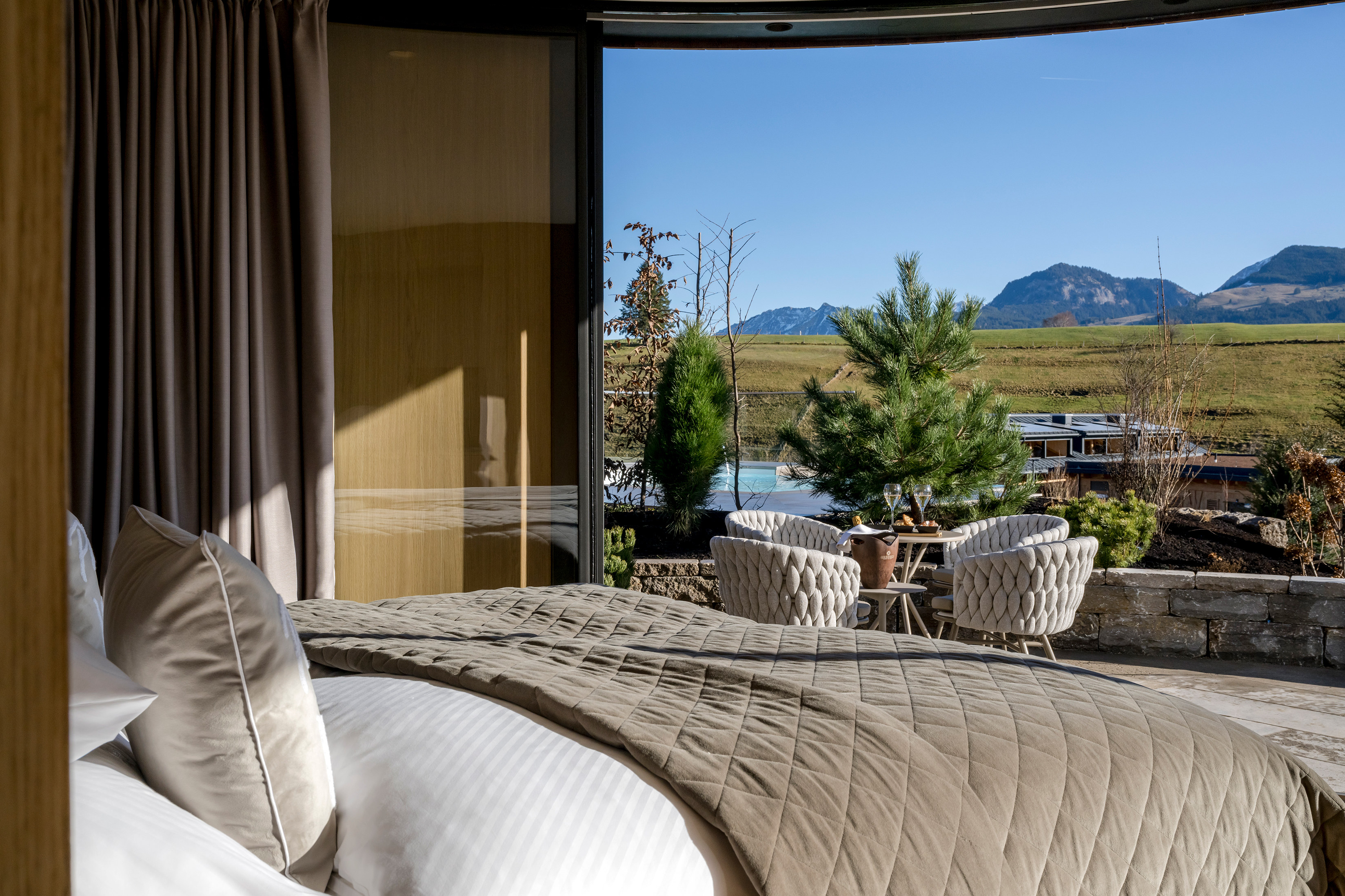 Wellnesshotel: Innenbereich der NaturLodge Premium - Sonnenalp Resort