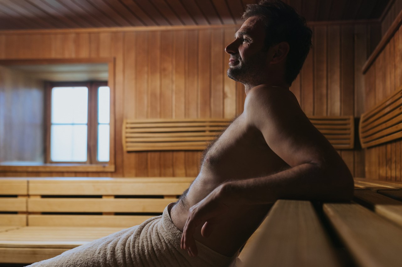 Hotel Drei Quellen Therme Saunen und Bäder im Detail Finnische Sauna