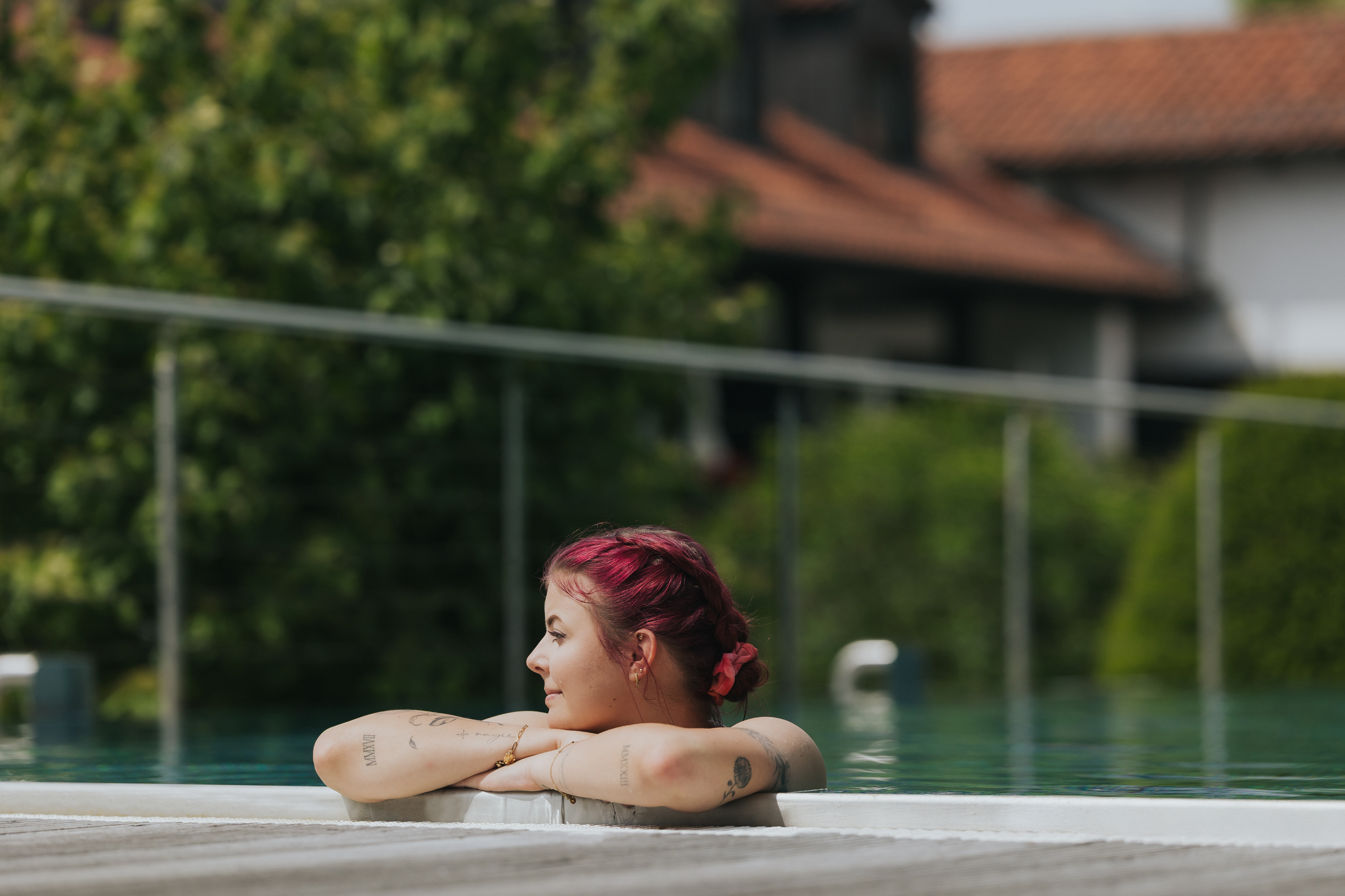 Wellnesshotel: Pool im Hotel Drei Quellen Therme - Hotel Drei Quellen Therme