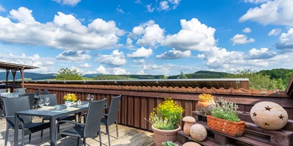 Wellnessurlaub - Finnische Sauna - Fladungen - Dachterrasse - Rhön Residence
