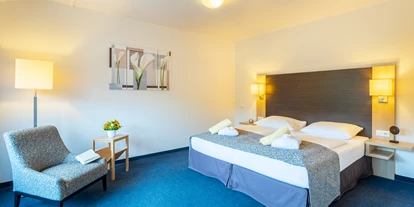 Wellnessurlaub - Finnische Sauna - Fladungen - Suite Schlafzimmer - Rhön Residence